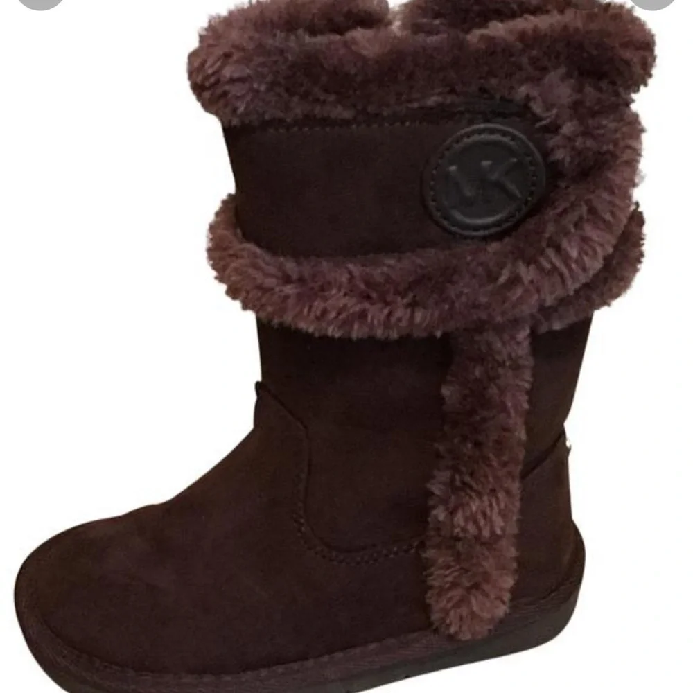 MICHAEL KORS Alina suede / faux fur boots